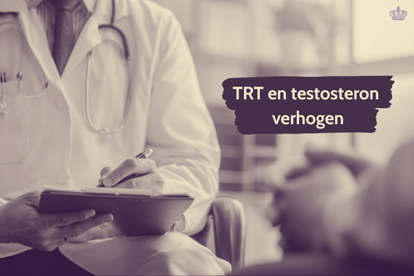 TRT testosteronvervangingstherapie informatief artikel met medische illustratie over behandeling en effecten