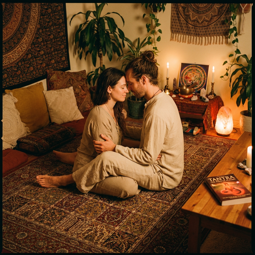 Illustratie bij artikel over hf bij De Paarse Keizerin voor tips en professioneel advies over intimiteit