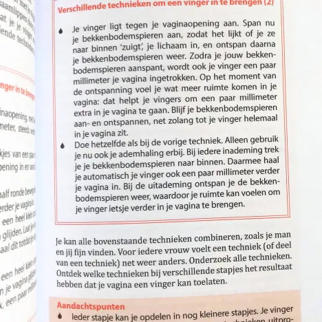 Zijaanzicht van het intimate wellness boek Overwin je vaginisme